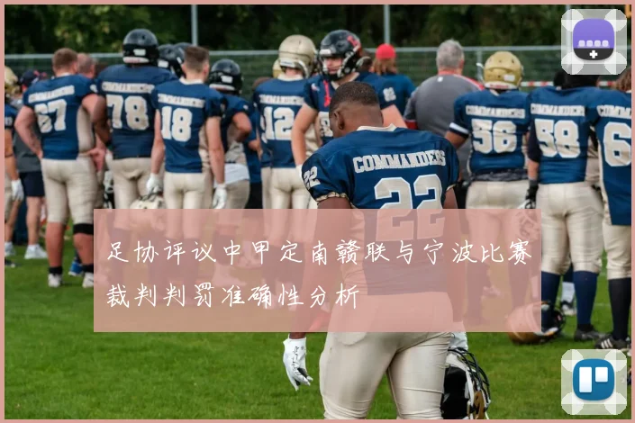 足协评议中甲定南赣联与宁波比赛裁判判罚准确性分析